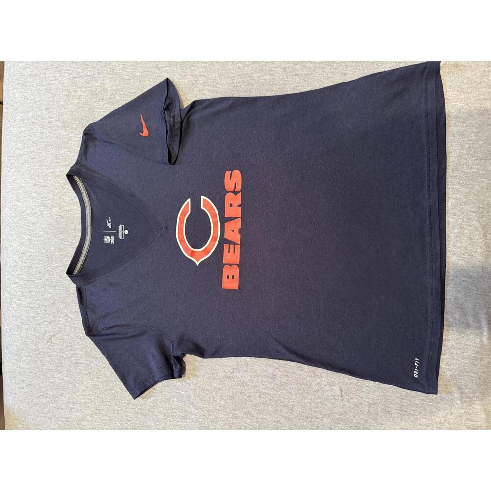 Nike NFL Chicago Bears Women's V-Neck T-Shirt Large